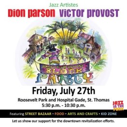 Jazz in the Park featuring Dion Parson and Victor Provost